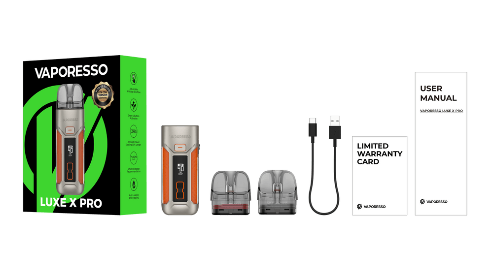 VAPORESSO LUXE X PRO 1500mAh POD MOD SYSTEM STARTER KIT