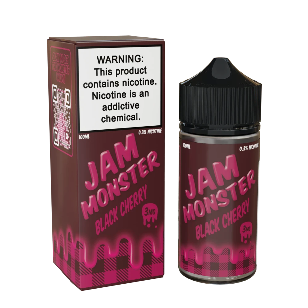 JAM MONSTER SYNTHETIC NICOTINE E-LIQUID 100ML