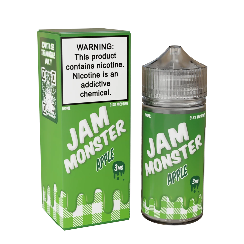 JAM MONSTER SYNTHETIC NICOTINE E-LIQUID 100ML