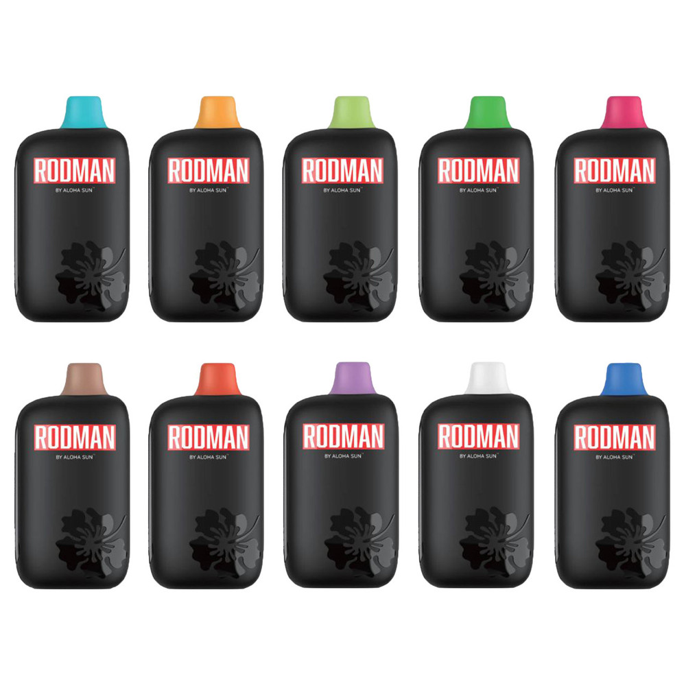 RODMAN 9100 PUFFS 5% DISPOSABLE VAPE 16ML - 10CT DISPLAY