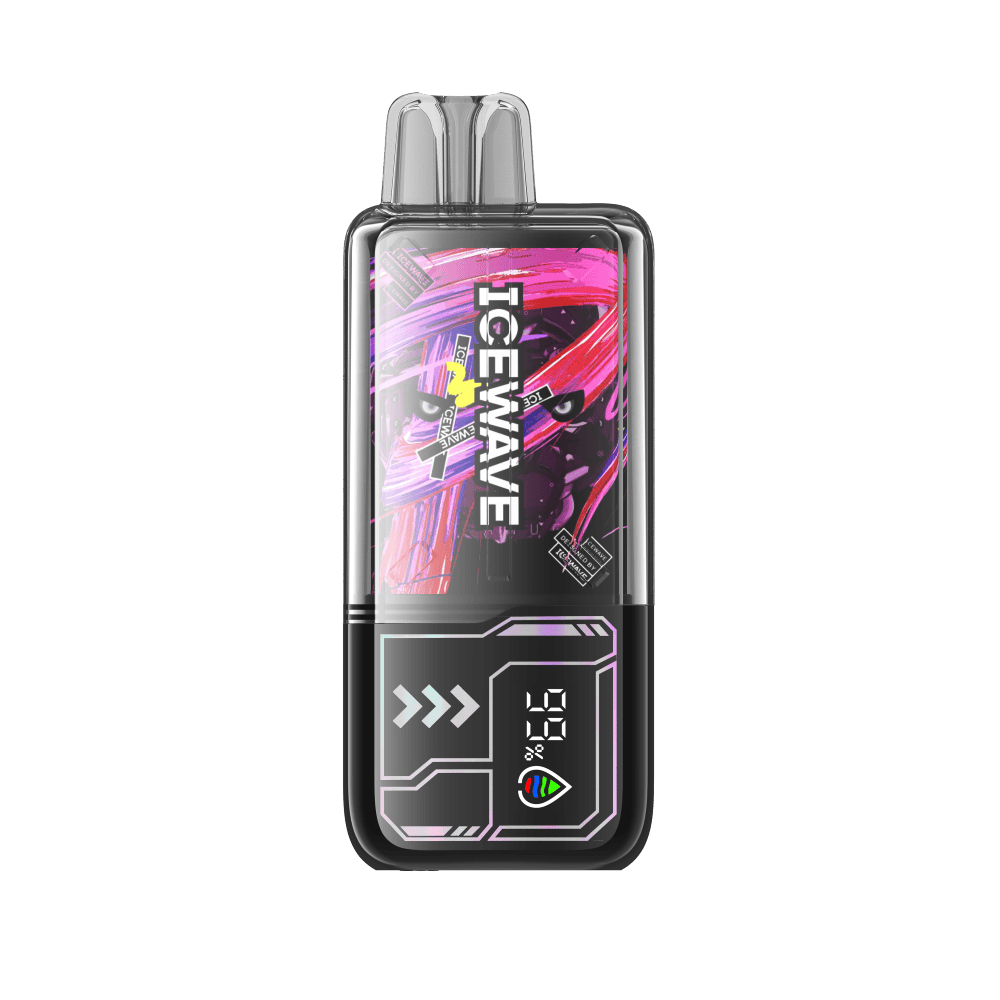 ICEWAVE X8500 18ML 8500 PUFFS VAPE DISPOSABLE - DISPLAY OF 5