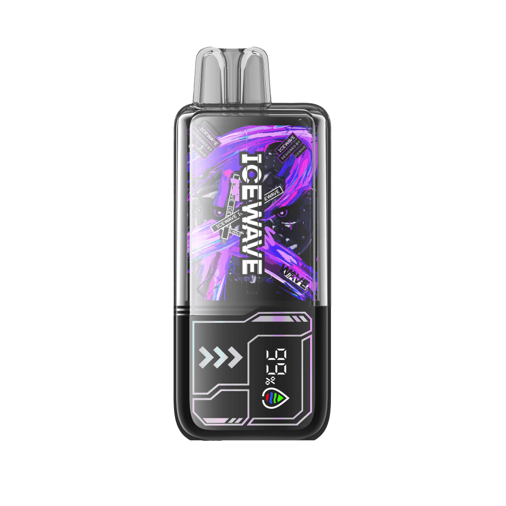 ICEWAVE X8500 18ML 8500 PUFFS VAPE DISPOSABLE - DISPLAY OF 5