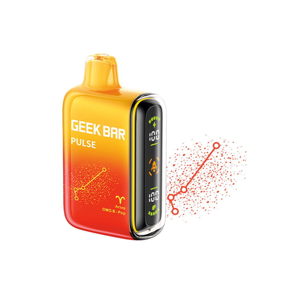 GEEK BAR PULSE 5% NIC 15000 PUFFS RECHARGEABLE DISPOSABLE VAPE