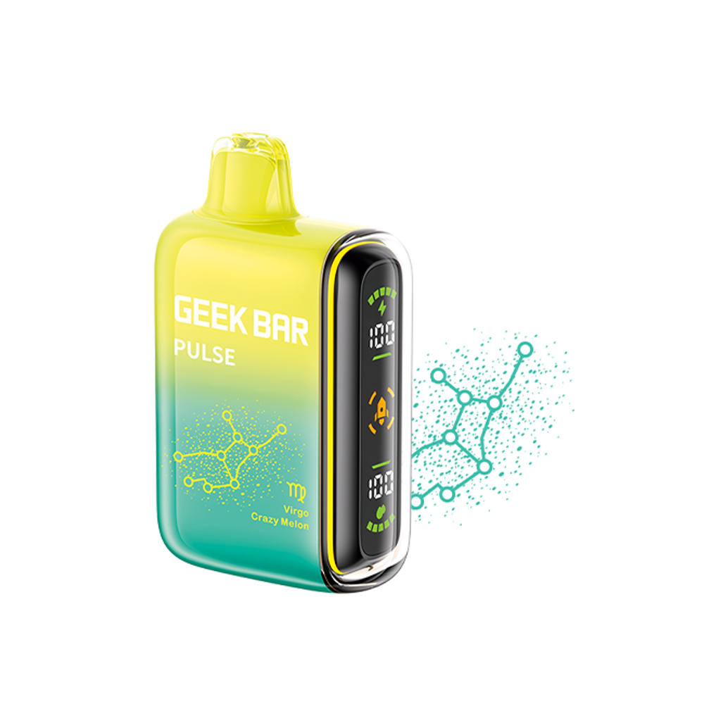 GEEK BAR PULSE 5% NIC 15000 PUFFS RECHARGEABLE DISPOSABLE VAPE