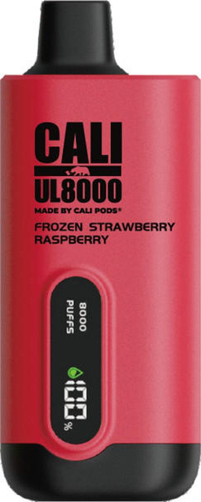 CALI UL8000 5% NIC RECHARGEABLE DISPOSABLE VAPE 18ML 8000 PUFFS PREFILLED DISPLAY - DISPLAY OF 84