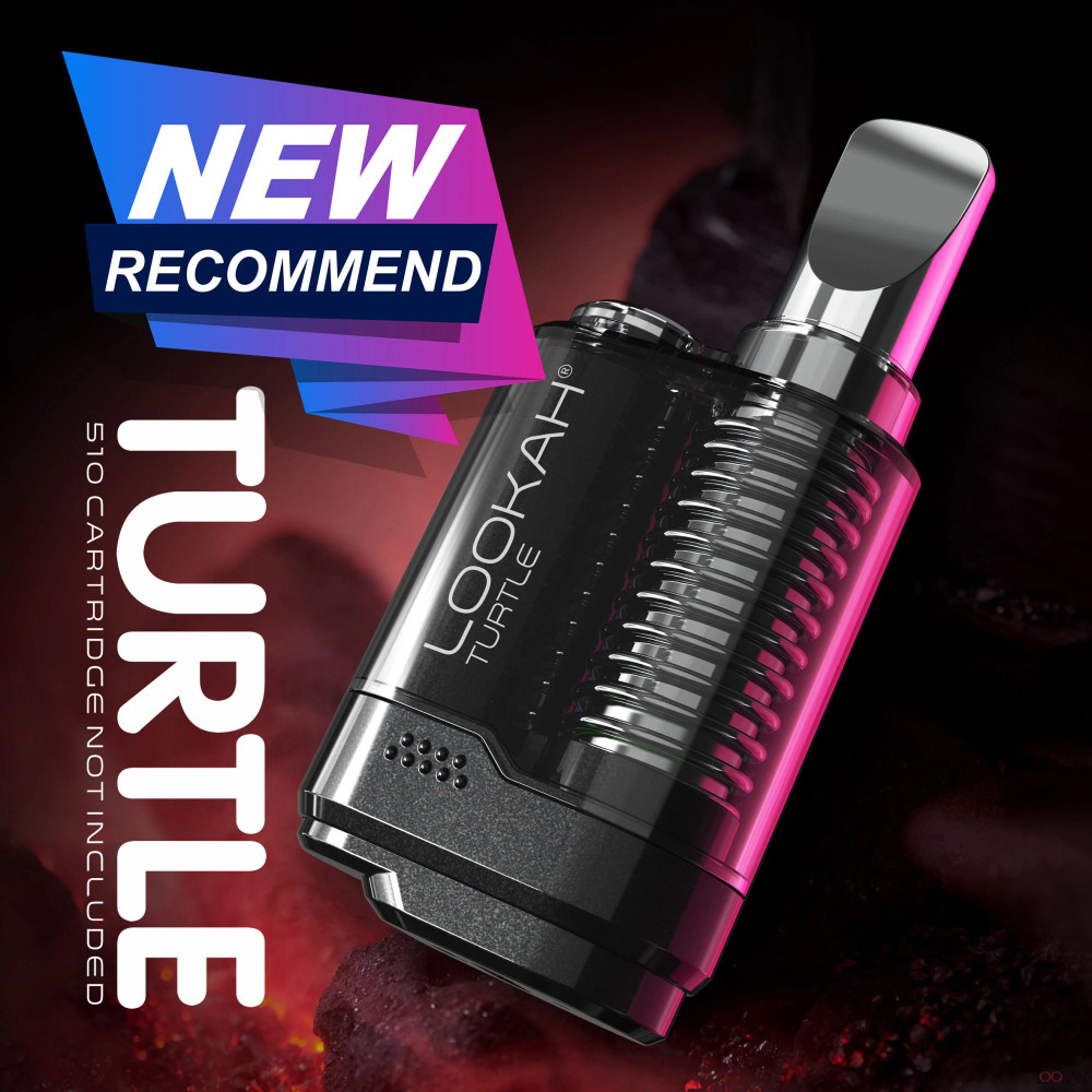 LOOKAH TURTLE 400MAH VARIABLE VOLTAGE 510 THREAD BATTERY - 5CT DISPLAY