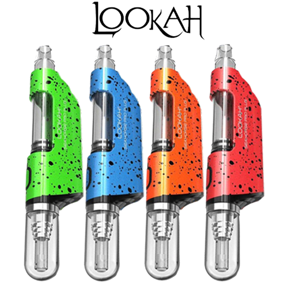 LOOKAH SEAHORSE PRO PLUS SPATTER EDITION 650MAH VARIABLE VOLTAGE DAB PEN VAPORIZER