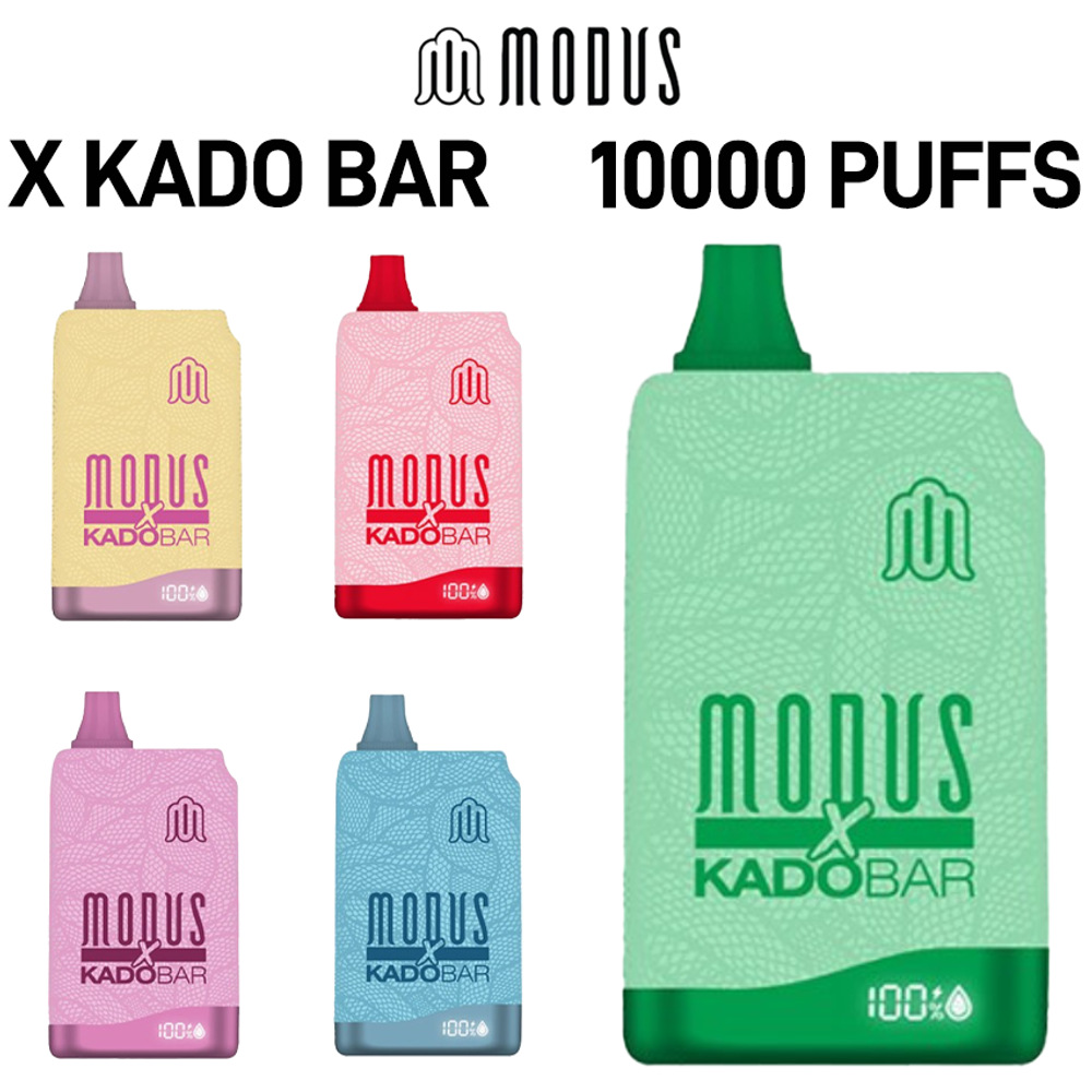 MODUS X KADO BAR 5% 10,000 PUFFS DISPOSABLE VAPE - 5CT DISPLAY