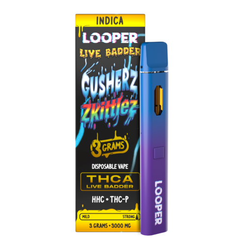 LOOPER LIVE BADDER THCA 3G DISPOSABLE - 5CT DISPLAY