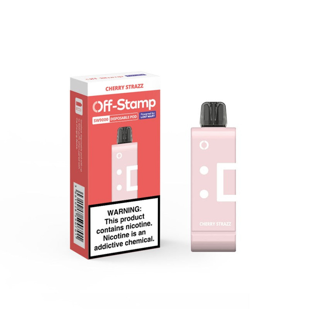 OFF STAMP SW9000 5% NICOTINE REPLACEMENT POD 9000 PUFFS 13ML - DISPLAY OF 10