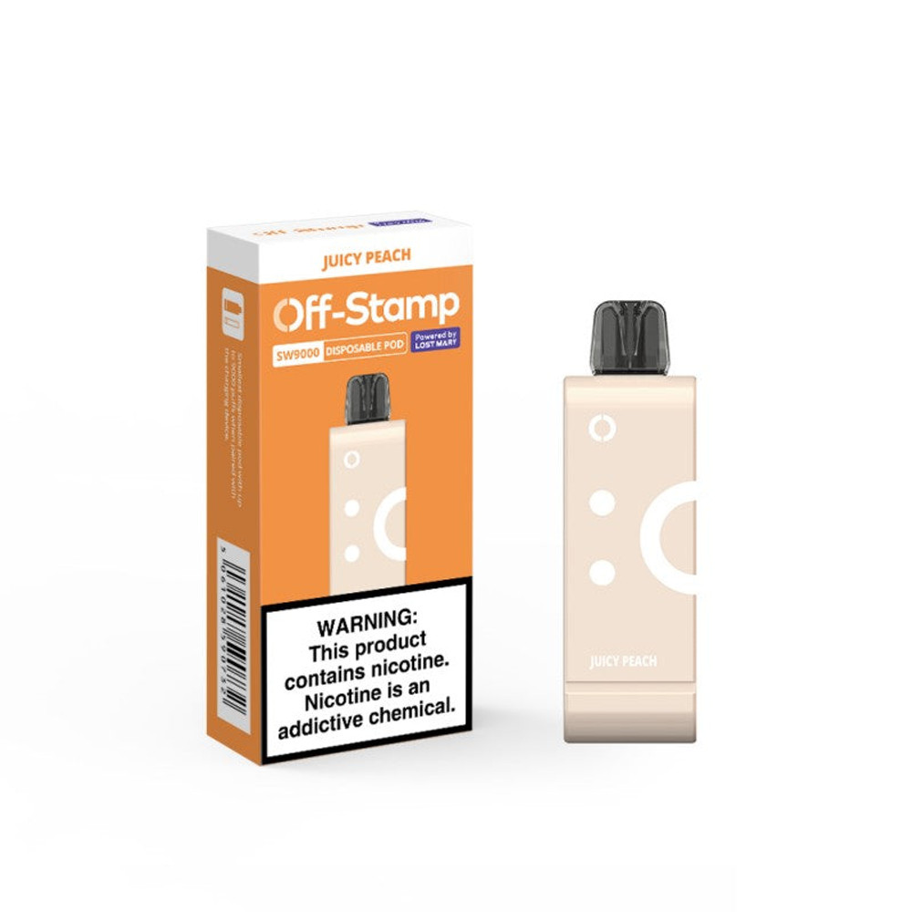 OFF STAMP SW9000 5% NICOTINE REPLACEMENT POD 9000 PUFFS 13ML - DISPLAY OF 10