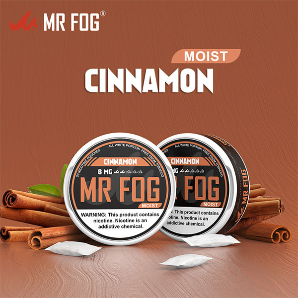 MR FOG NICOTINE POUCHES 8MG - 20CT/5PK