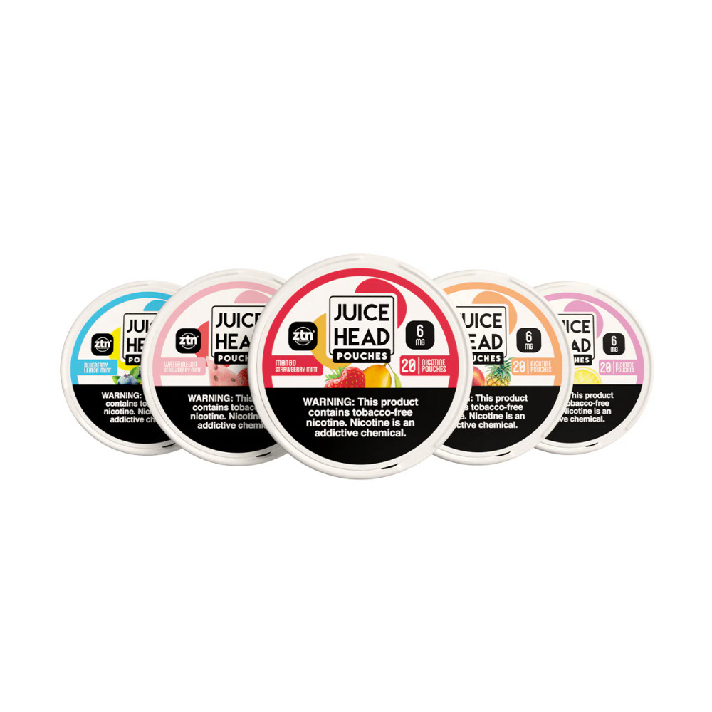 JUICE HEAD 20-PACK NICOTINE POUCHES COUNTER DISPLAY - 50CT
