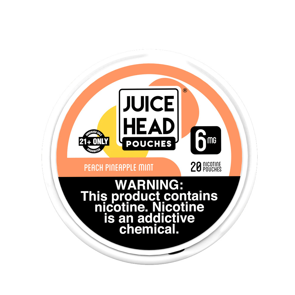 JUICE HEAD 20-PACK NICOTINE POUCHES COUNTER DISPLAY - 50CT