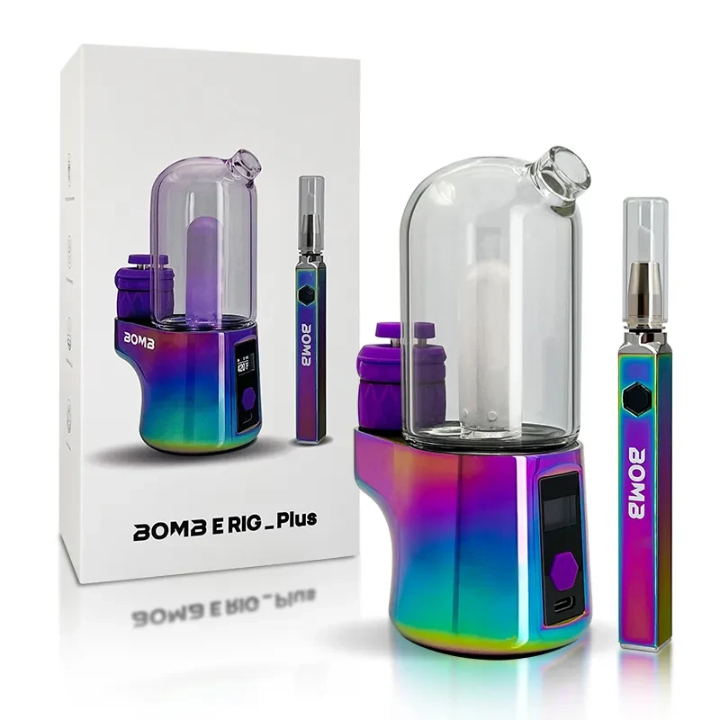 BOMB PRO PORTABLE ELECTRIC DAB E-RIG PLUS WITH HOT KNIFE