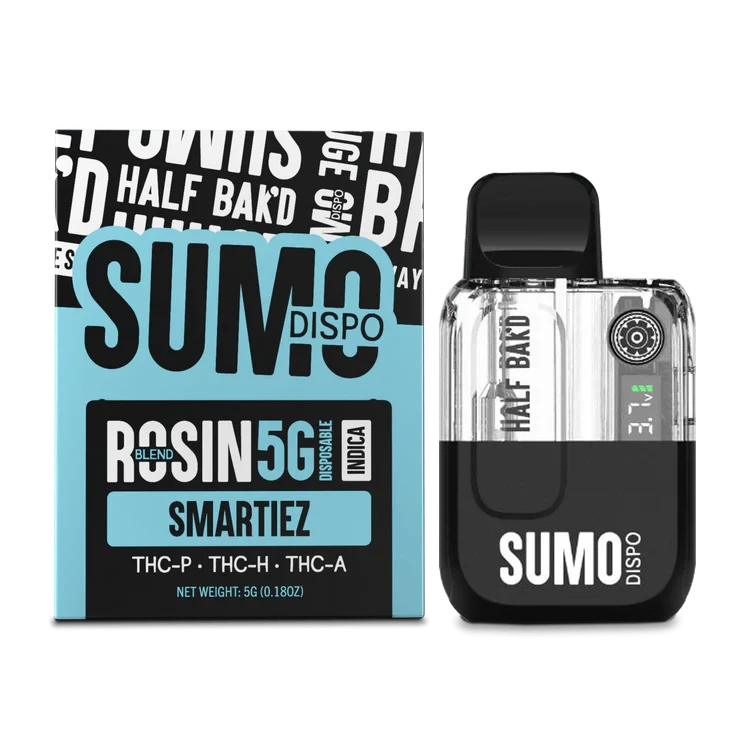 HALF BAK'D SUMO THC-P ROSIN BLEND 5G DISPOSABLE