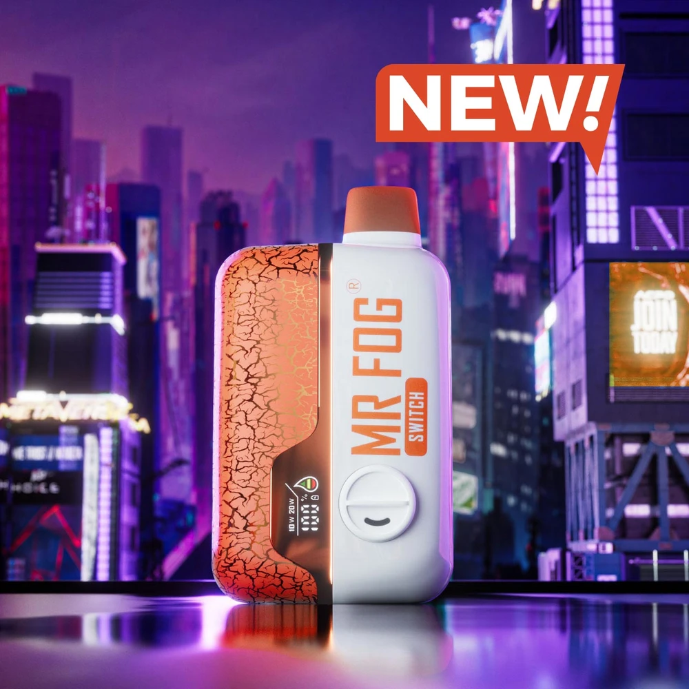 MR FOG SWITCH SW15000 5% NIC 15,000 PUFFS DISPOSABLE VAPE *NEW FLAVORS* - DISPLAY OF 5
