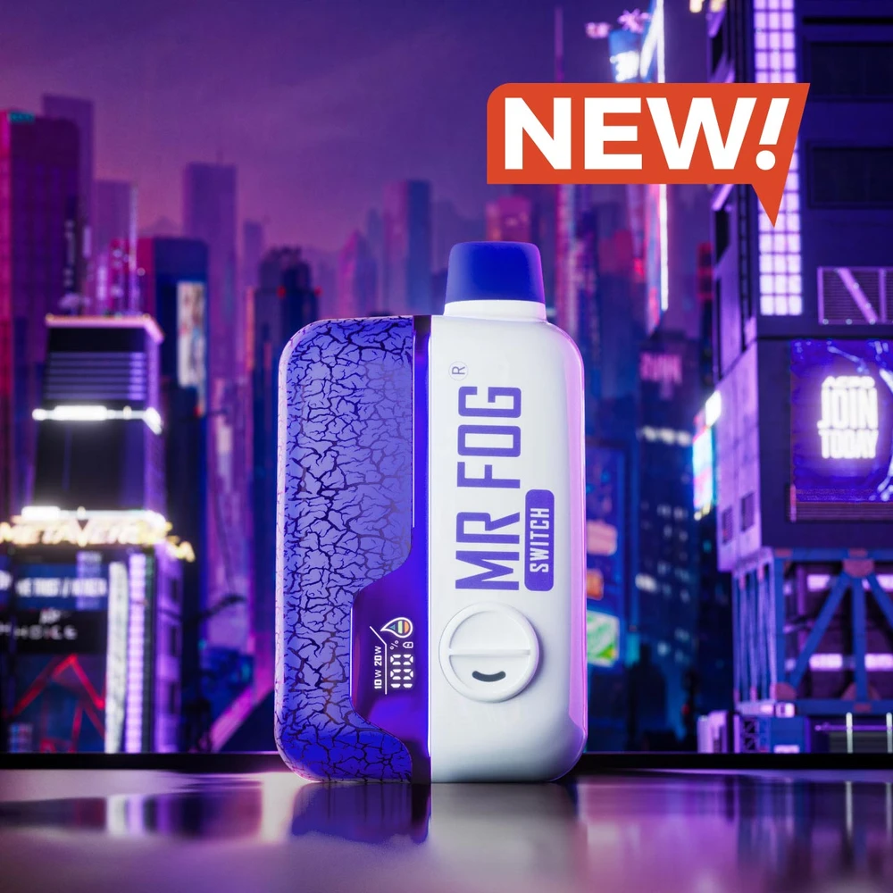 MR FOG SWITCH SW15000 5% NIC 15,000 PUFFS DISPOSABLE VAPE *NEW FLAVORS* - DISPLAY OF 5