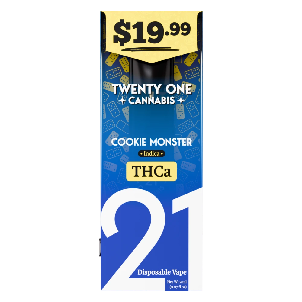 TWENTY ONE CANNABIS 2ML THC-A SPECIAL EDITION DISPOSABLE - DISPLAY OF 6