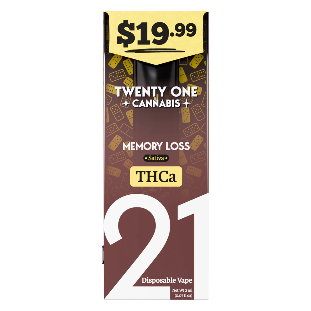 TWENTY ONE CANNABIS 2ML THC-A SPECIAL EDITION DISPOSABLE - DISPLAY OF 6