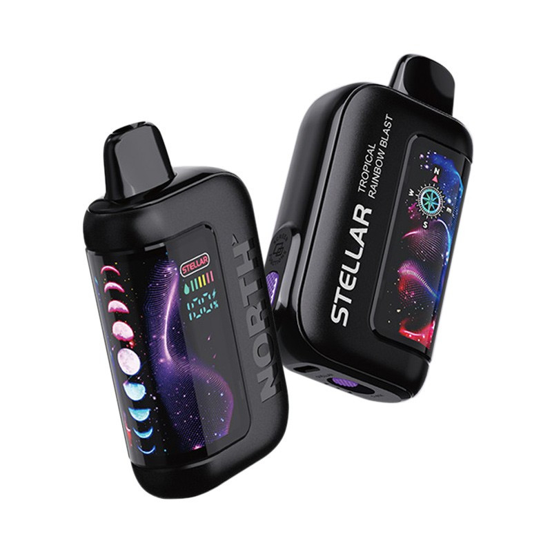 NORTH STELLAR DARK MOON EDITION 40,000 PUFFS DISPOSABLE VAPE - DISPLAY OF 5