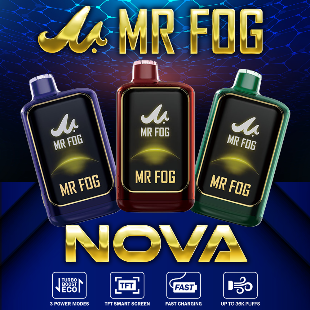 MR FOG NOVA 20ML 36,000 PUFFS DISPOSABLE VAPE