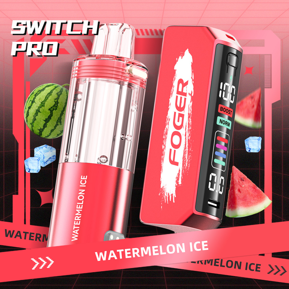 FOGER SWITCH PRO KIT 30,000 PUFFS DISPOSABLE VAPE - DISPLAY OF 5