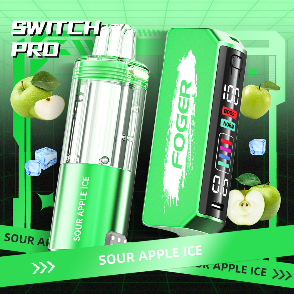 FOGER SWITCH PRO KIT 30,000 PUFFS DISPOSABLE VAPE - DISPLAY OF 5