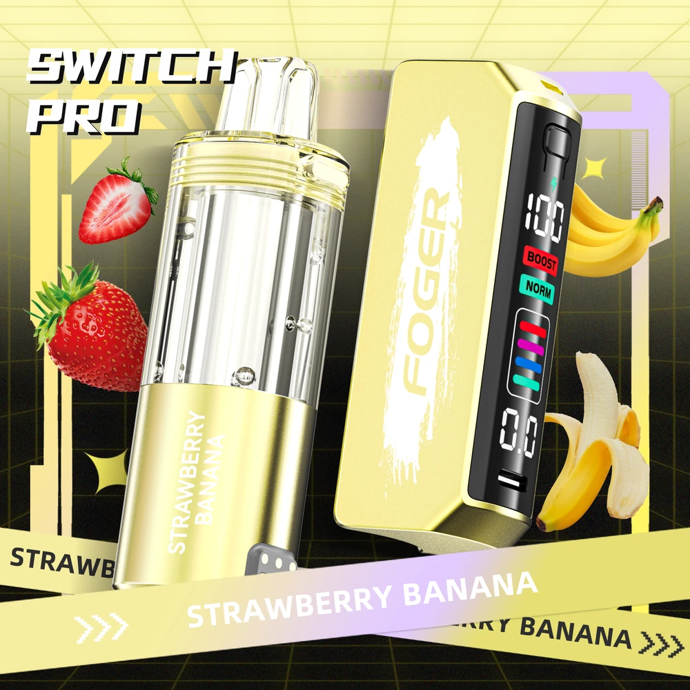 FOGER SWITCH PRO KIT 30,000 PUFFS DISPOSABLE VAPE - DISPLAY OF 5