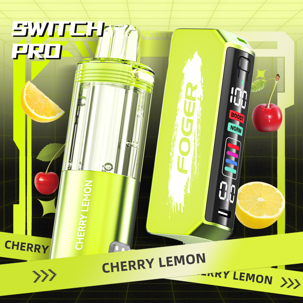 FOGER SWITCH PRO KIT 30,000 PUFFS DISPOSABLE VAPE - DISPLAY OF 5