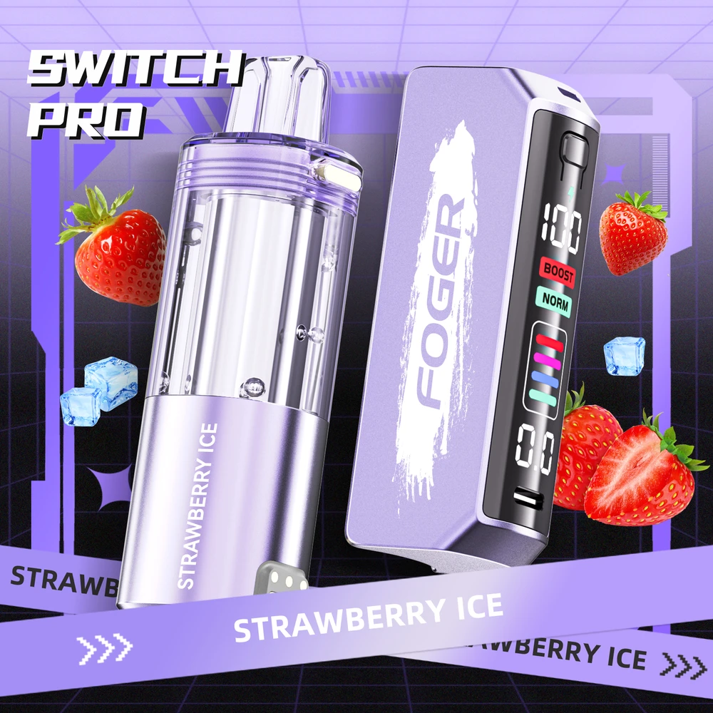 FOGER SWITCH PRO KIT 30,000 PUFFS DISPOSABLE VAPE - DISPLAY OF 5