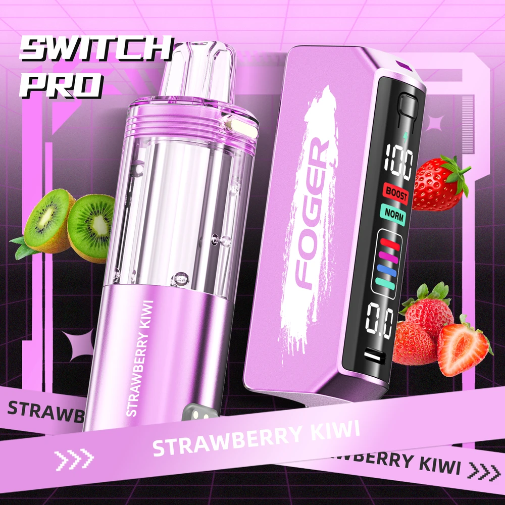 FOGER SWITCH PRO KIT 30,000 PUFFS DISPOSABLE VAPE - DISPLAY OF 5