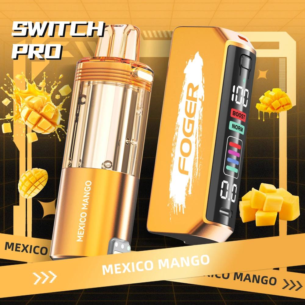 FOGER SWITCH PRO KIT 30,000 PUFFS DISPOSABLE VAPE - DISPLAY OF 5