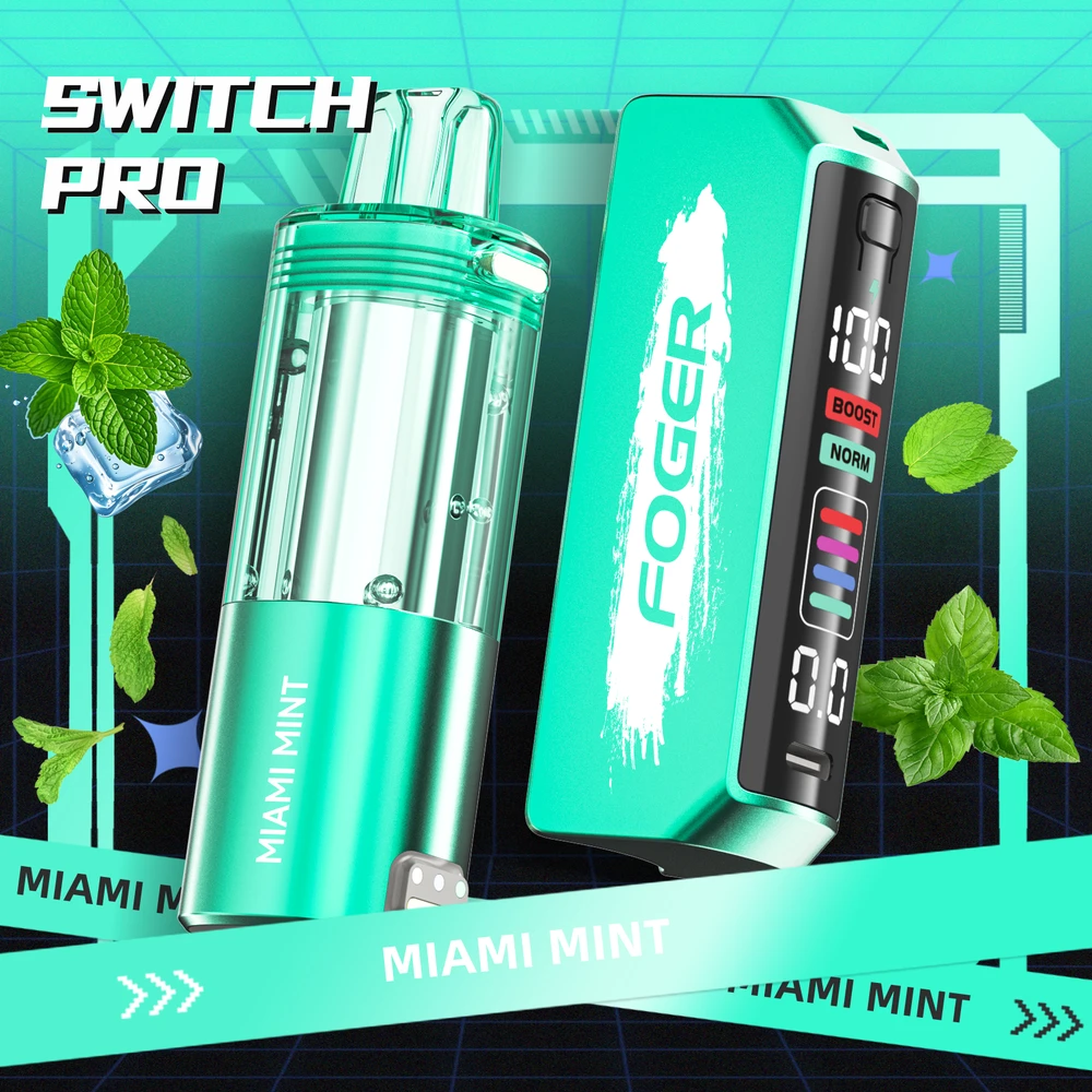 FOGER SWITCH PRO KIT 30,000 PUFFS DISPOSABLE VAPE - DISPLAY OF 5
