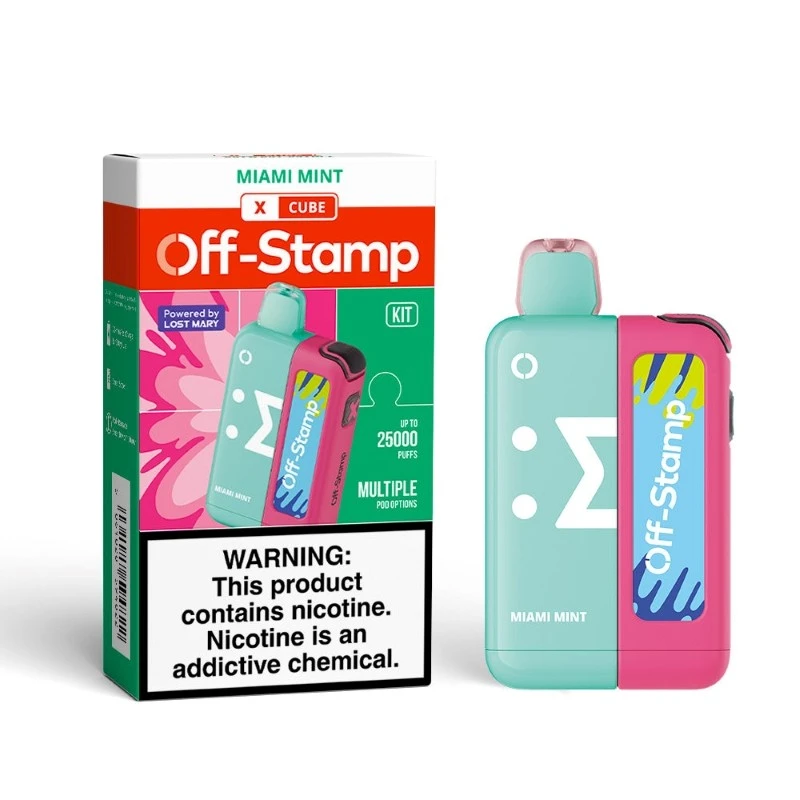 OFF STAMP 25,000 PUFFS 18ML DISPOSABLE VAPE - 5CT