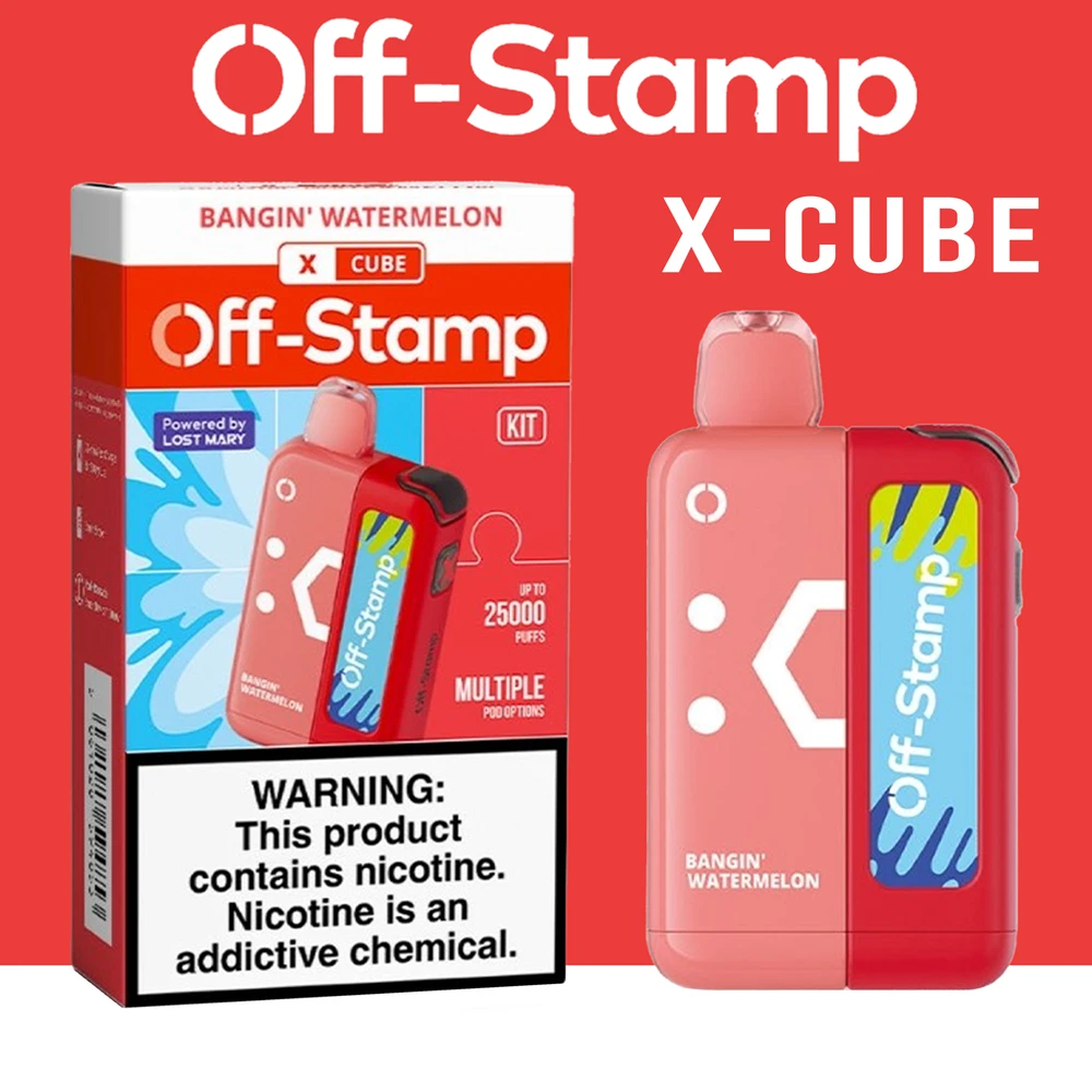 OFF STAMP 25,000 PUFFS 18ML DISPOSABLE VAPE - 5CT