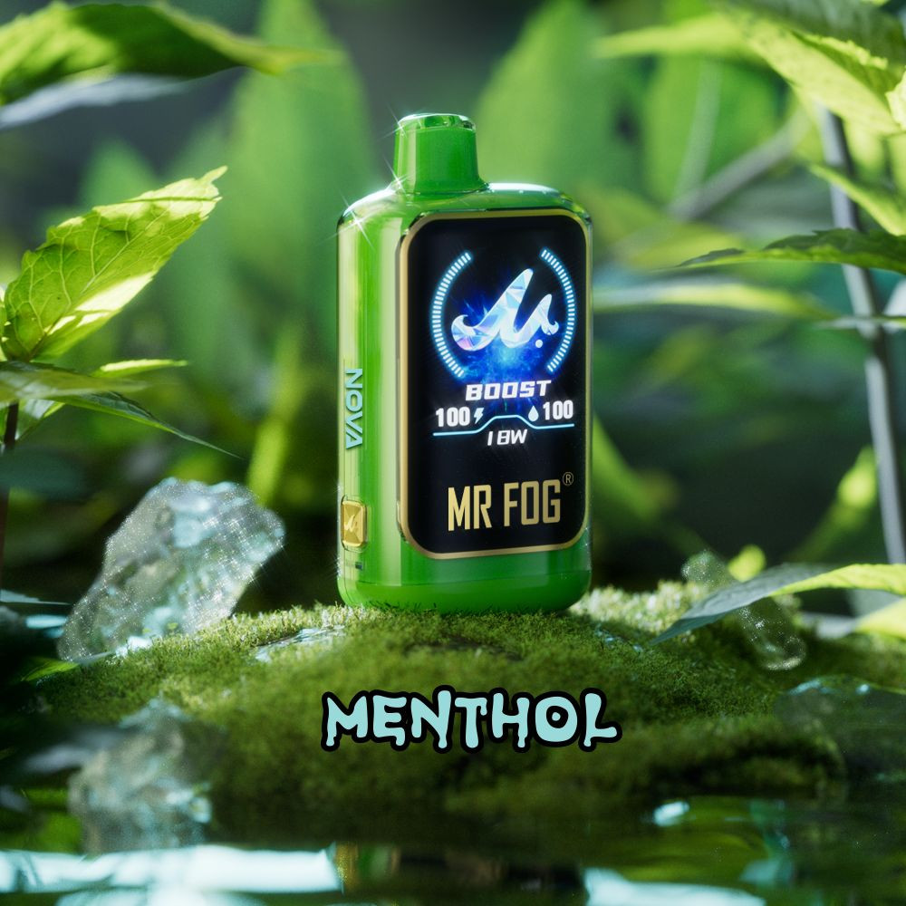 MR FOG NOVA MINT STEEZY SERIES 36,000 PUFFS DISPOSABLE VAPE - DISPLAY OF 5