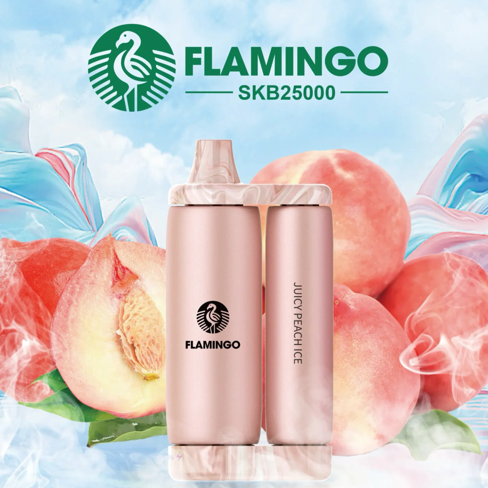 FLAMINGO ROLLING 25,000 PUFFS DISPOSABLE VAPE - DISPLAY OF 5