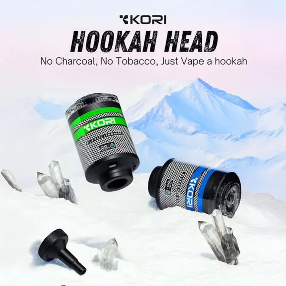 KORI 120,000 PUFFS HOOKAH VAPE HEAD - DISPLAY OF 4