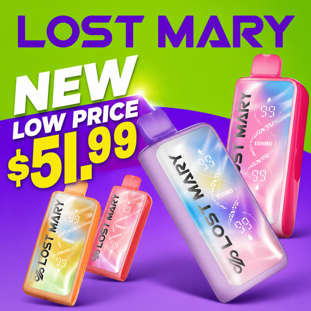 LOST MARY MT35000 TURBO 35,000 PUFFS - DISPLAY OF 5