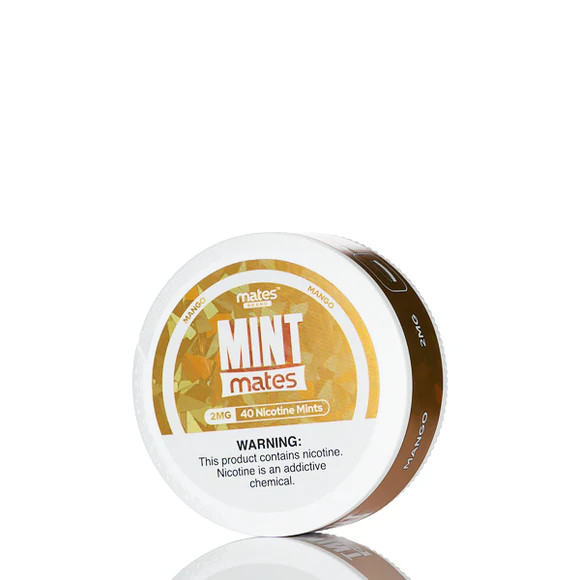 MINT MATES 40-PACK NICOTINE MINTS - DISPLAY OF 5
