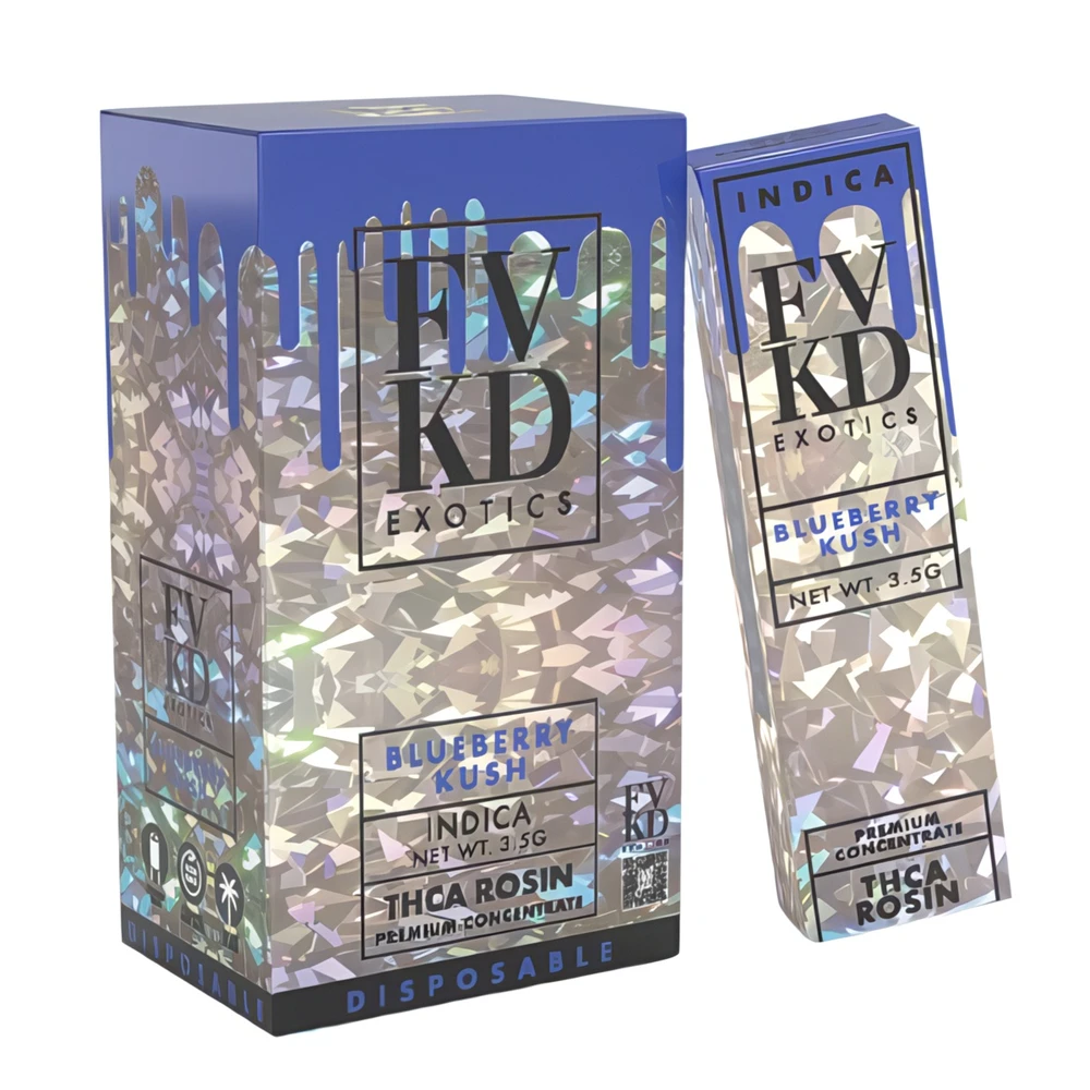 FVKD THC-A ROSIN 3.5G DISPOSABLE - DISPLAY OF 6