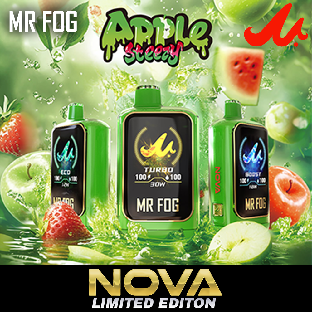 MR FOG NOVA LIMITED EDITION 36,000 PUFFS DISPOSABLE VAPE - DISPLAY OF 5
