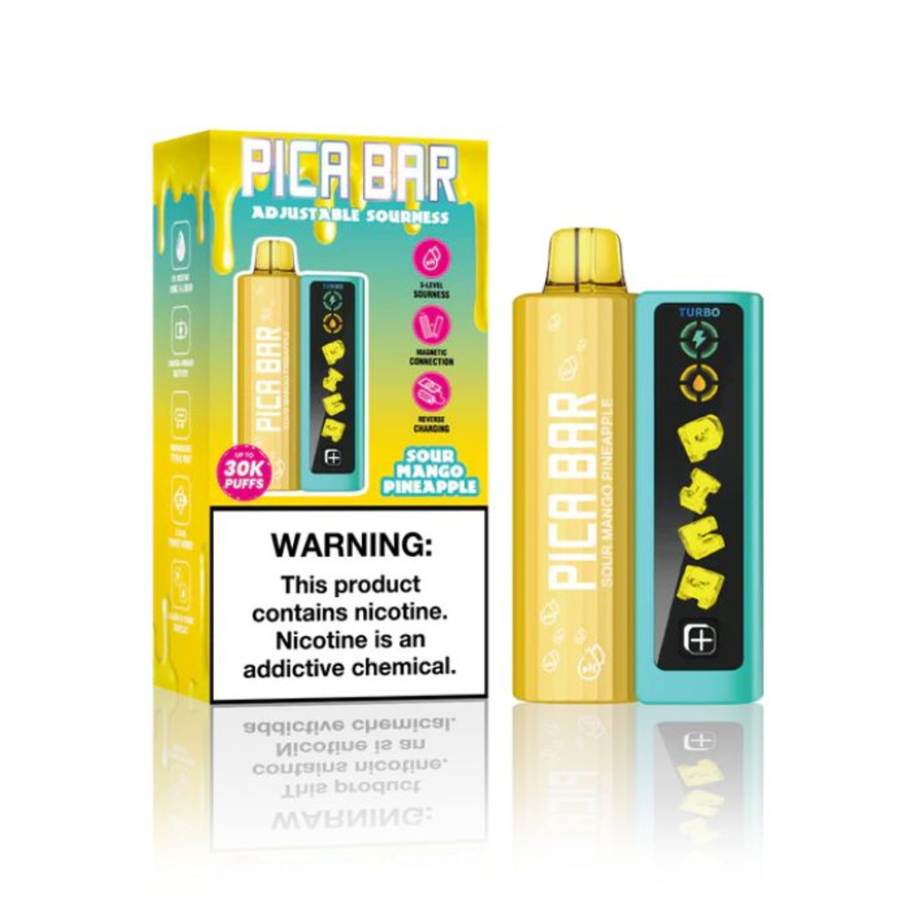 PICA BAR TUNING 30,000 PUFFS DISPOSABLE VAPE (FULL KIT) - DISPLAY OF 5