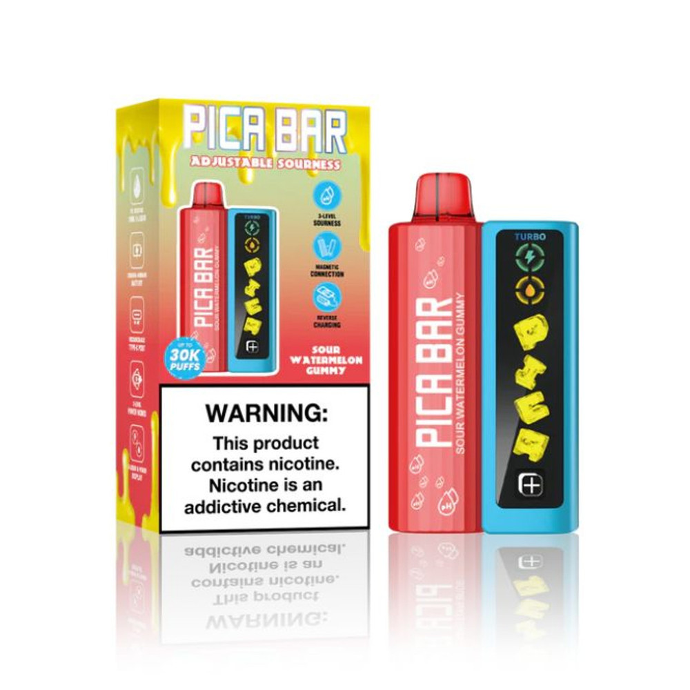 PICA BAR TUNING 30,000 PUFFS DISPOSABLE VAPE (FULL KIT) - DISPLAY OF 5