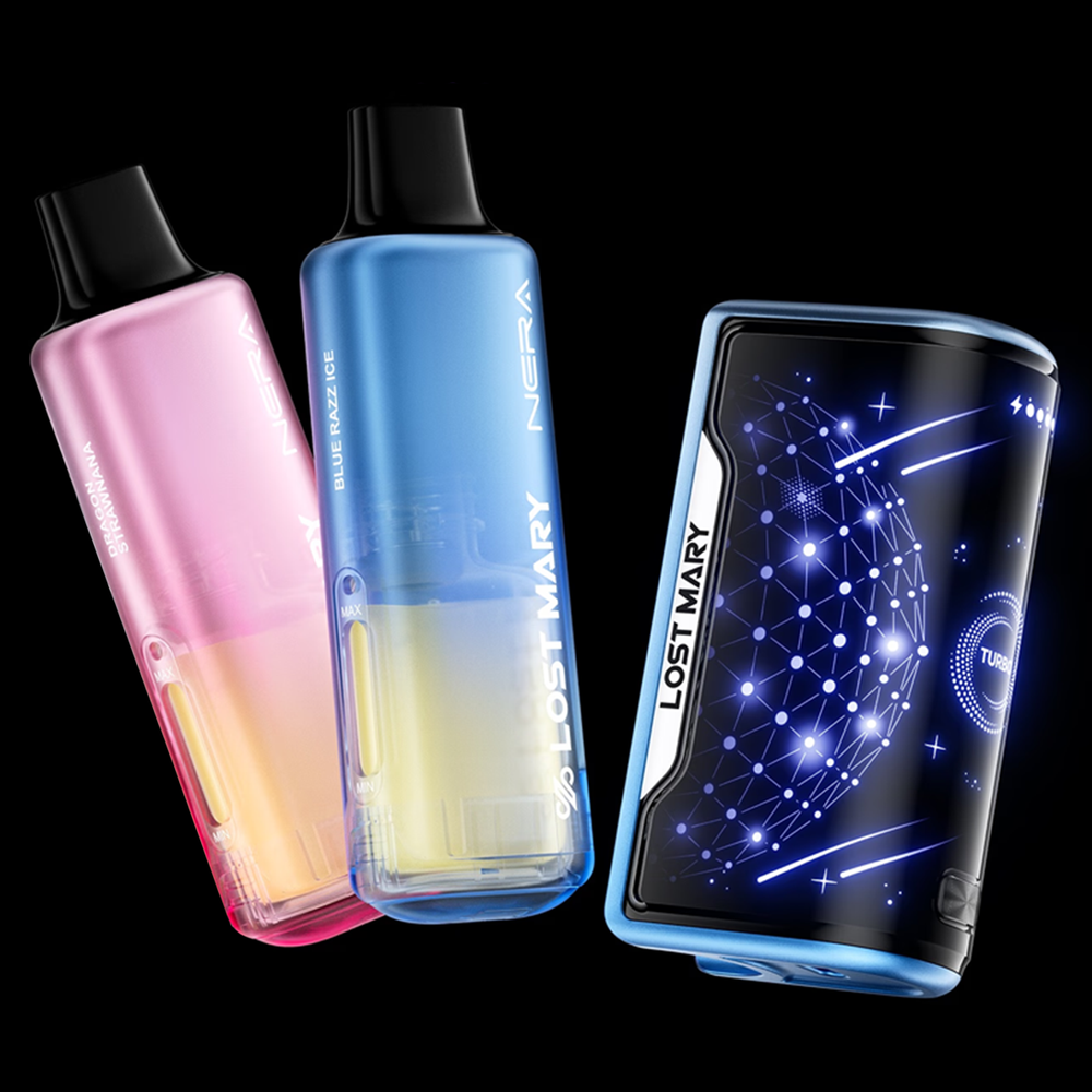 LOST MARY NERA FULLVIEW 70,000 PUFFS DISPOSABLE VAPE (FULL KIT) - DISPLAY OF 5