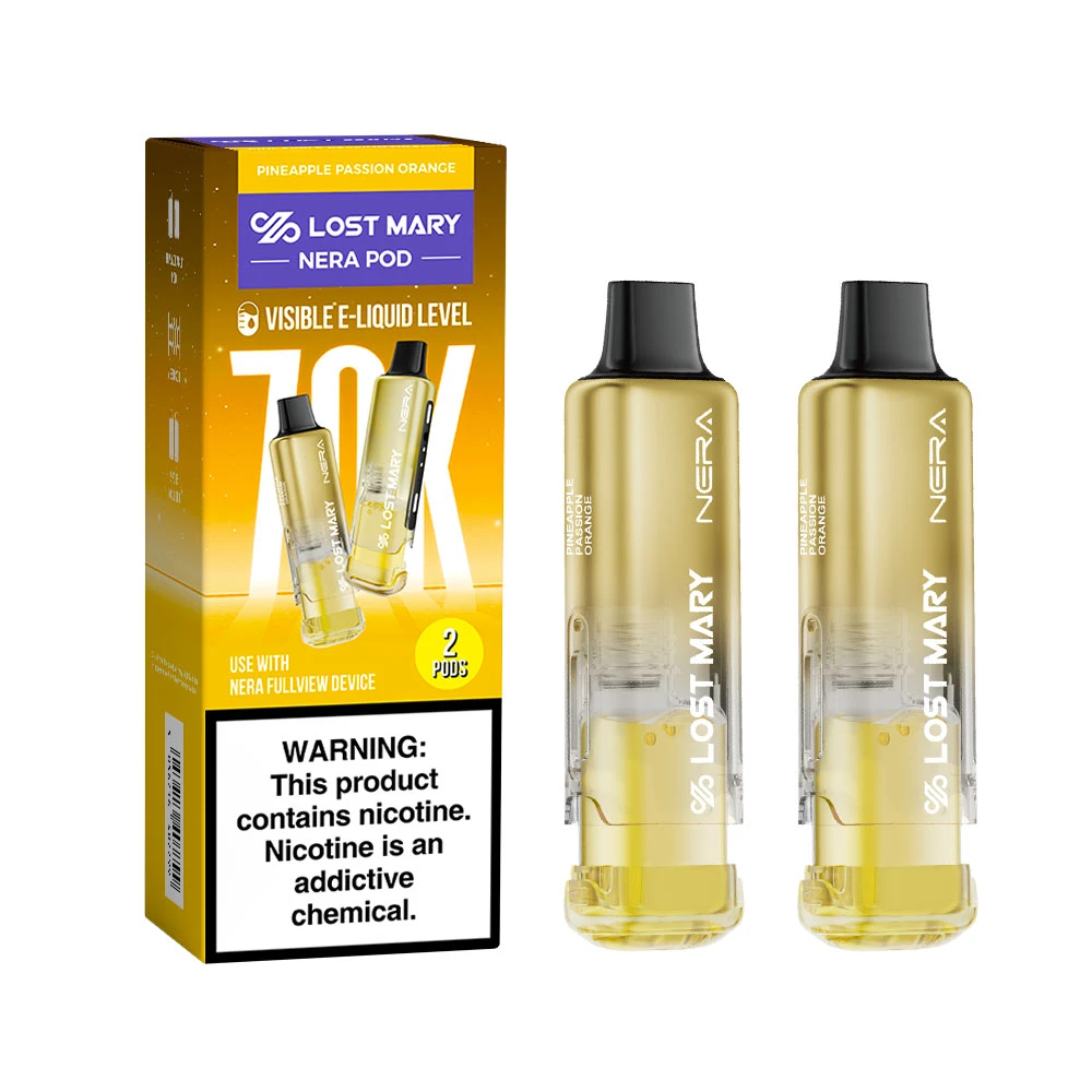 LOST MARY NERA FULLVIEW 70,000 PUFFS DISPOSABLE VAPE 2-PACK (PODS ONLY) - DISPLAY OF 5