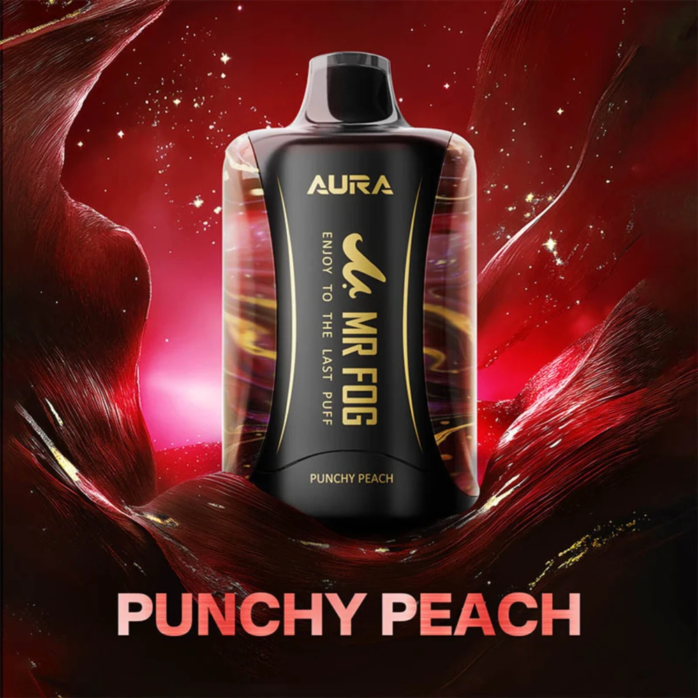 MR FOG AURA 60,000 PUFFS DISPOSABLE VAPE - DISPLAY OF 5