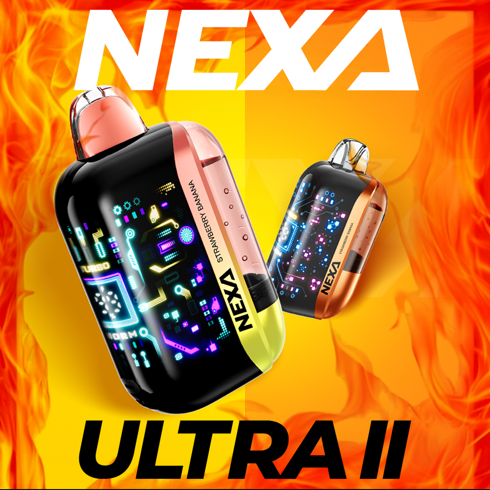 NEXA ULTRA II 50,000 PUFFS DISPOSABLE VAPE - DISPLAY OF 5