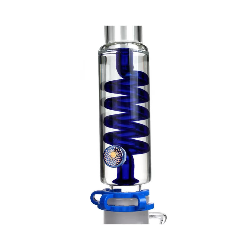 PHOENIX STAR FREEZEABLE COIL WITH CONE AND DISC PERC WATERPIPE 18 WP100631